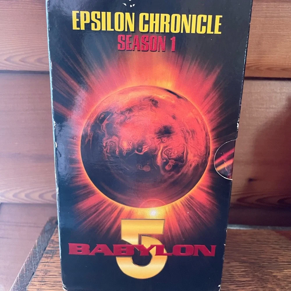 Epsilon Chronicle Season 1 VHS Tapes Babylon 5